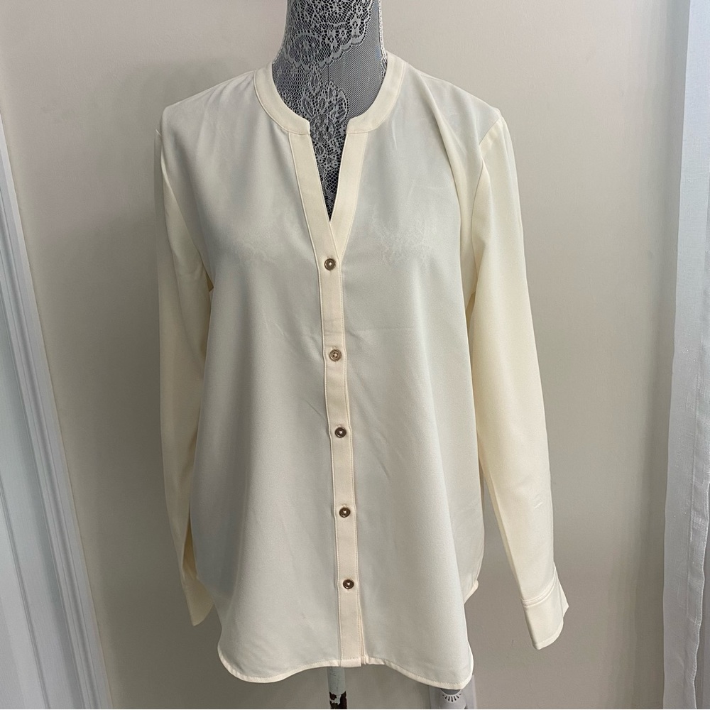 DUFFIELD LANE; blouse long sleeve